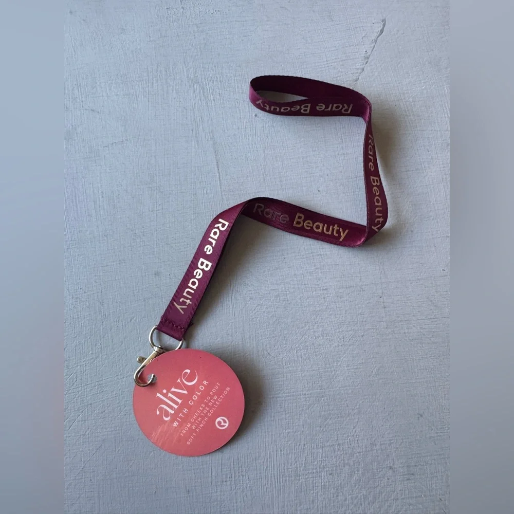 NWT Rare Beauty Alive With Color Event Laynard